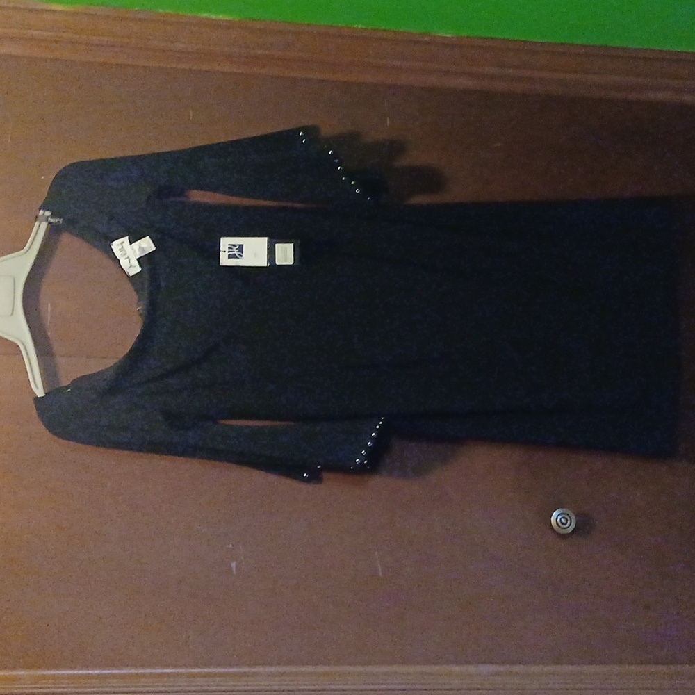 Joseph Ribkoff Black Dress, Size 6